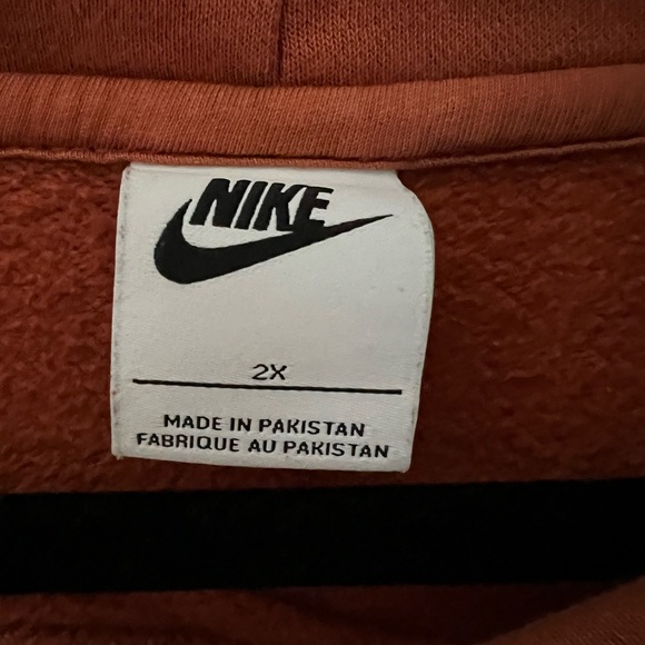 Nike Hoodie Burnt Orange - Picture 3 of 3